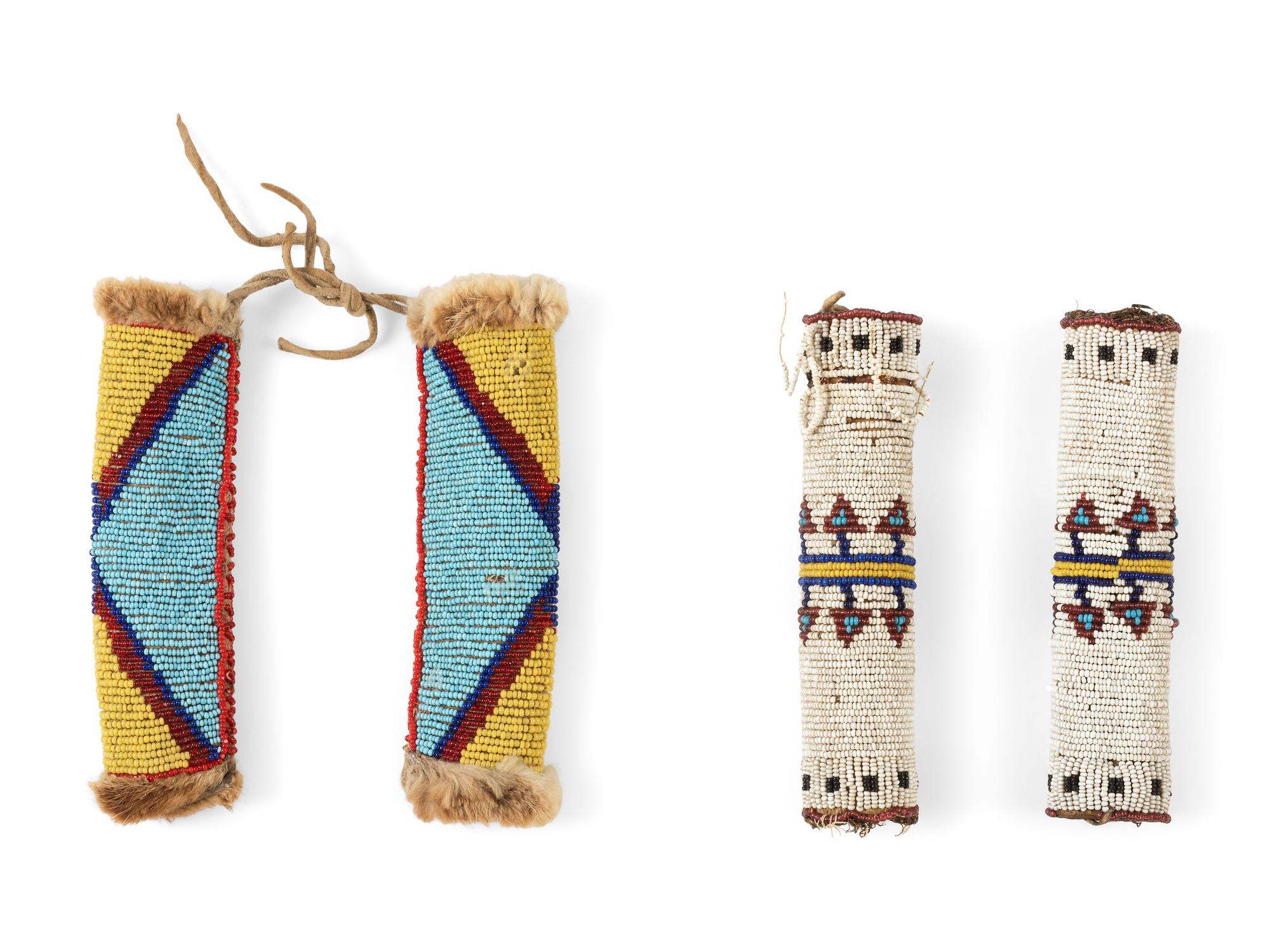 Plains and Plateau Beaded Hair Tubes