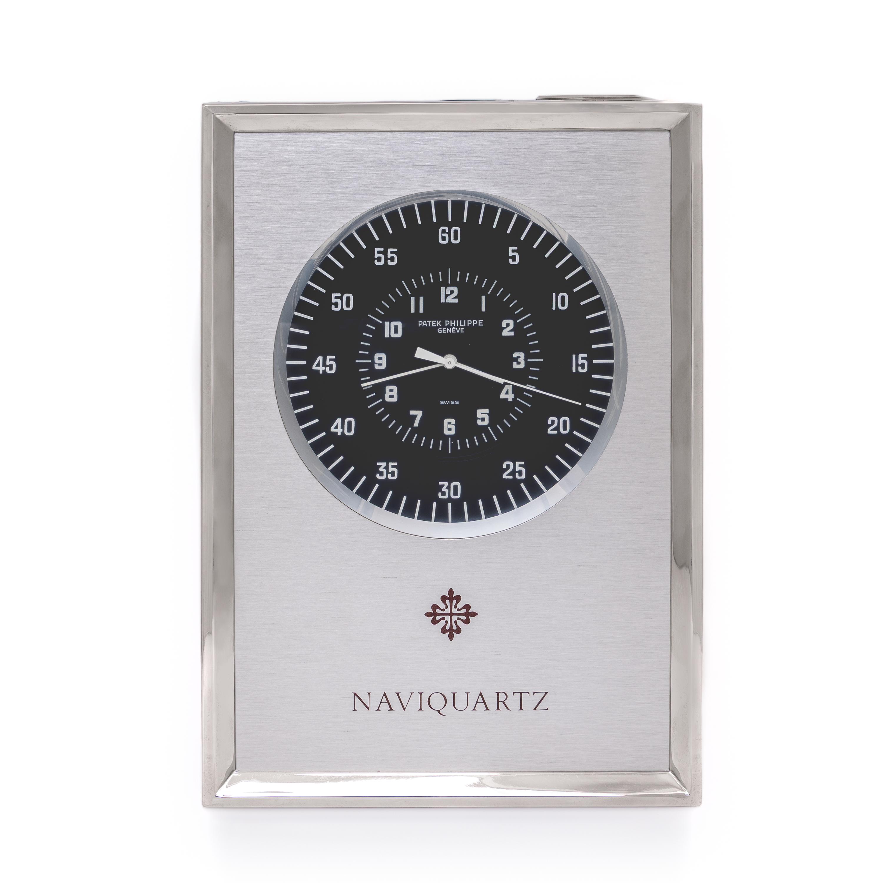 Patek Philippe, Ref. E12000, Aluminum 'Naviquartz' Table Clock