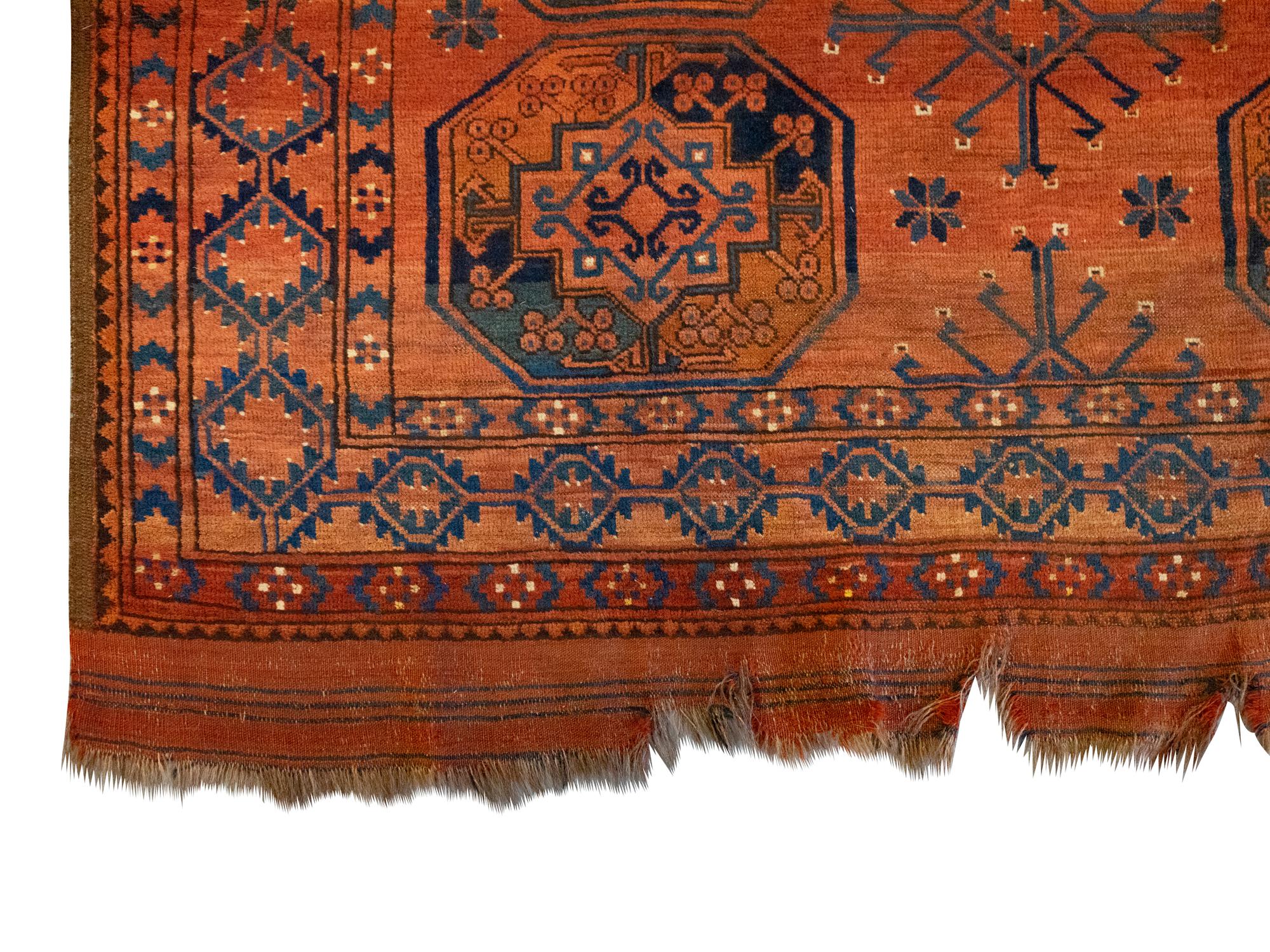 An Afghan Wool Rug
