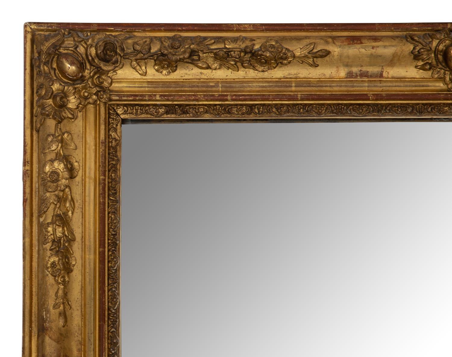 A Louis Philippe Giltwood Mirror