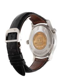 JAEGER-LeCOULTRE, STAINLESS STEEL REF. 142.8.92 'MASTER CONTROL' WORLD TIME WRISTWATCH