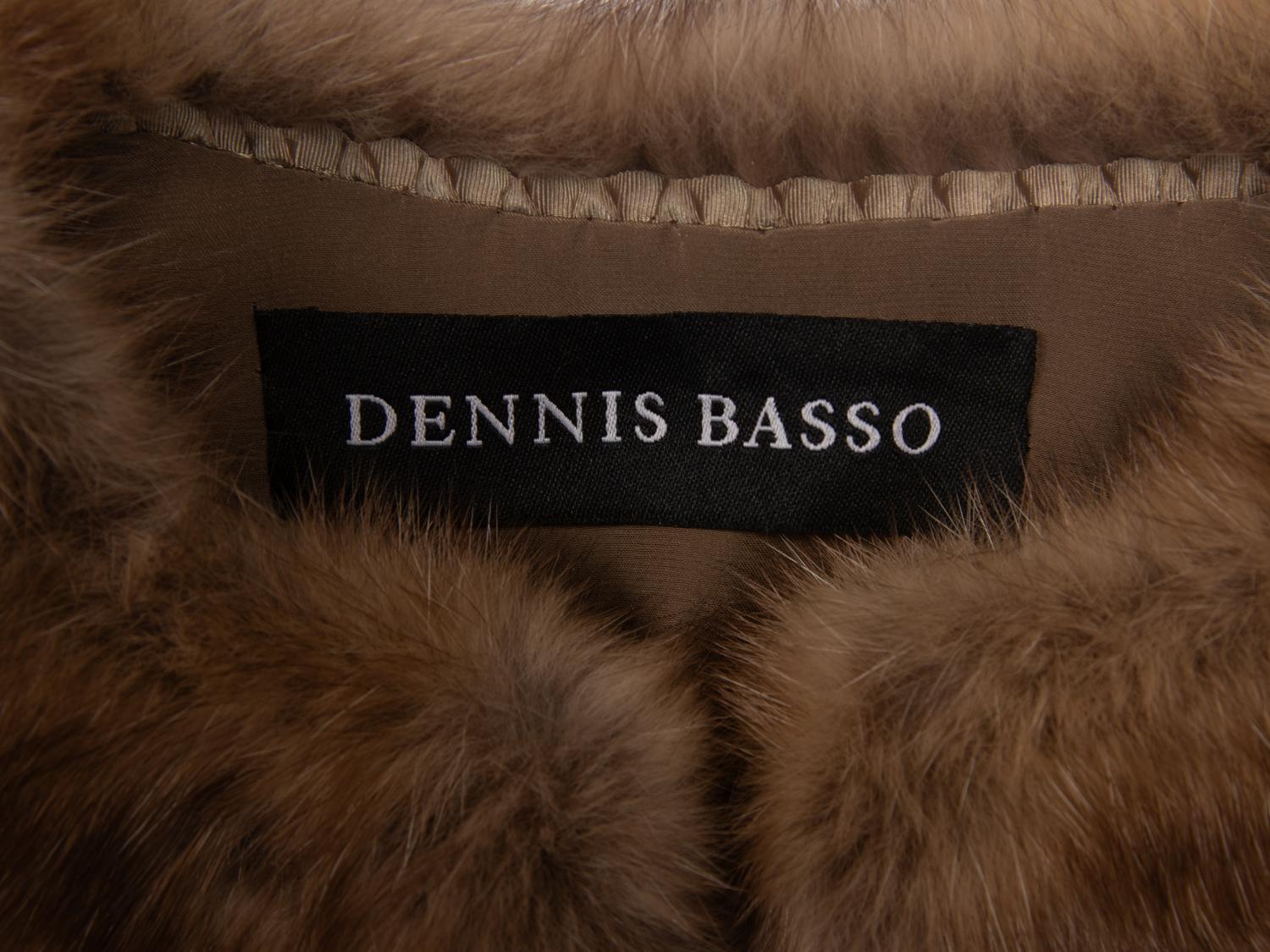 Dennis Basso, Cropped Sable Bolero