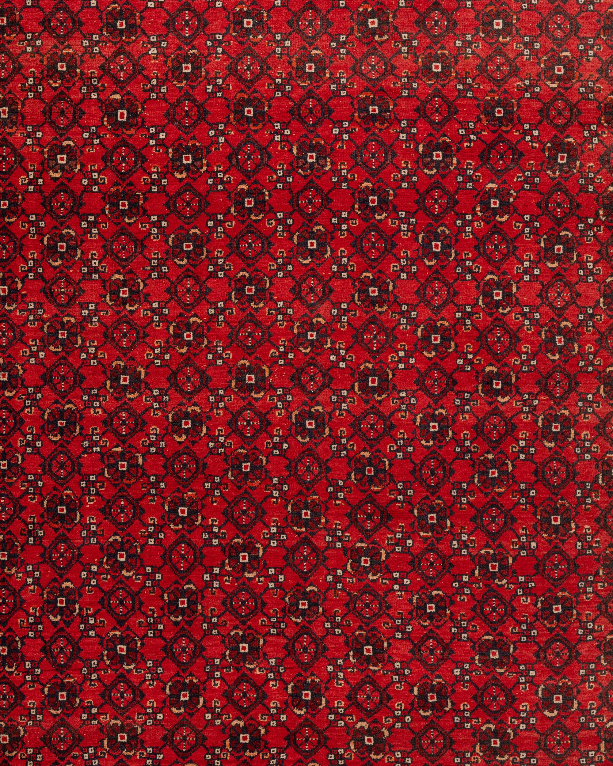 An Afghan Wool Rug