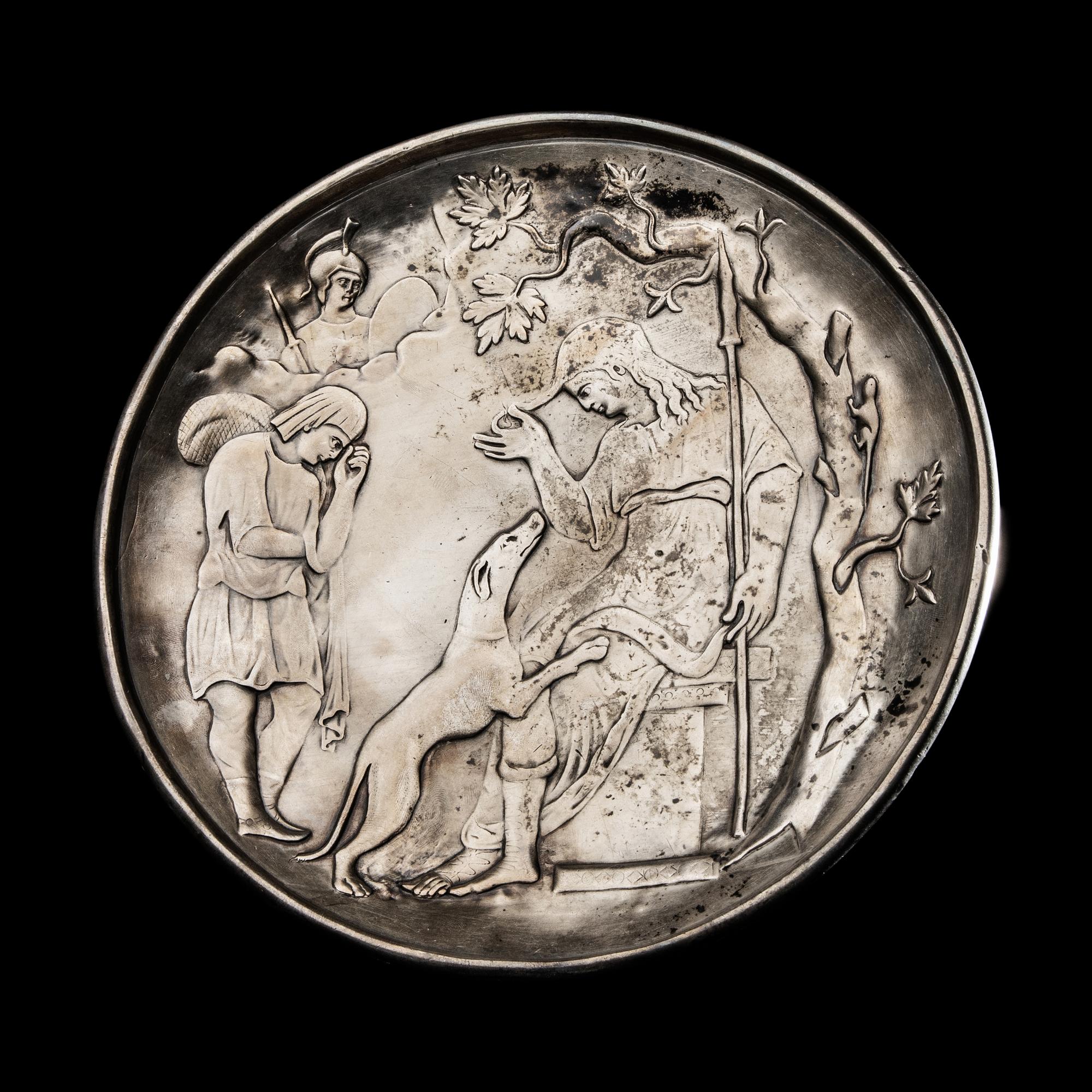 A Byzantine Silver Plate