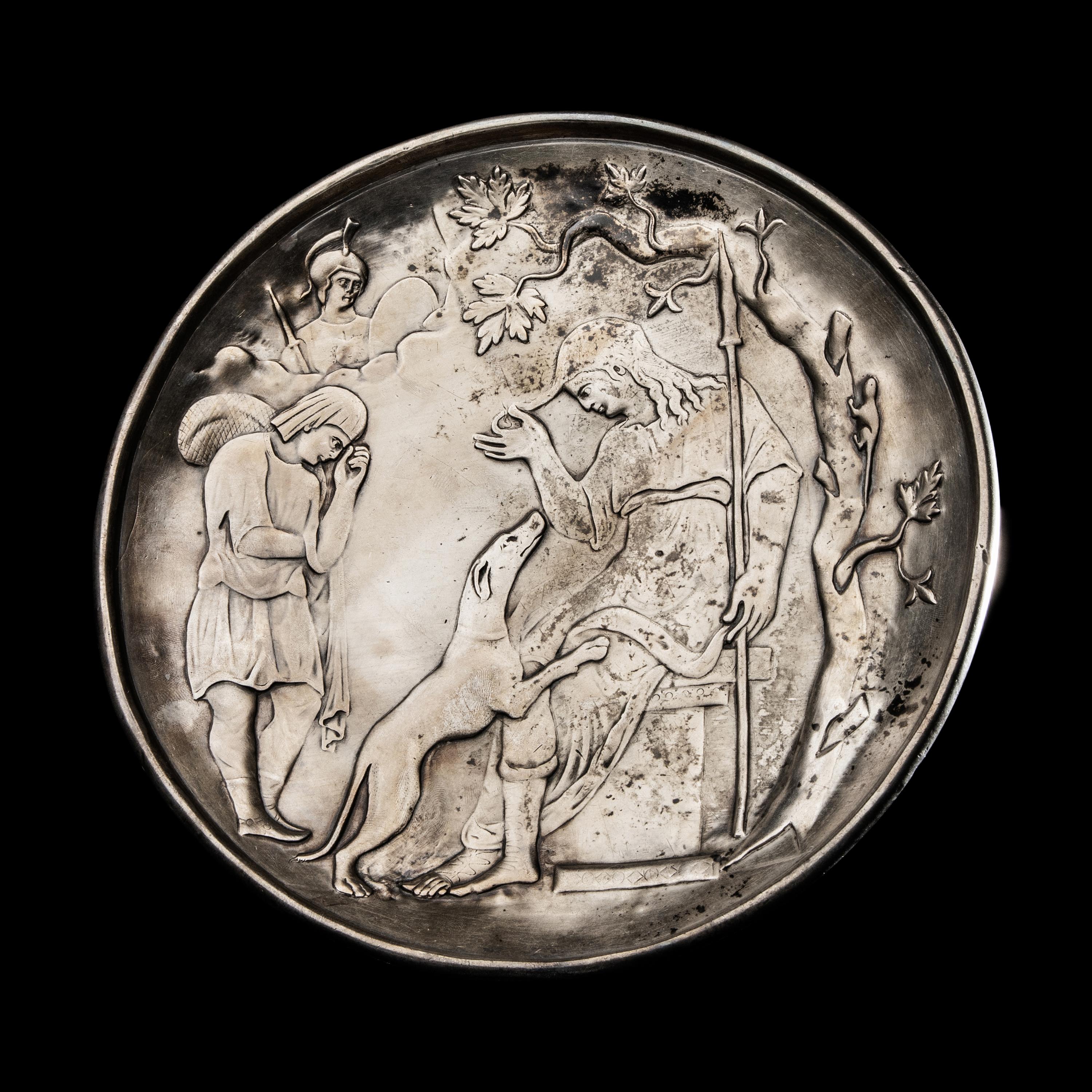 A Byzantine Silver Plate