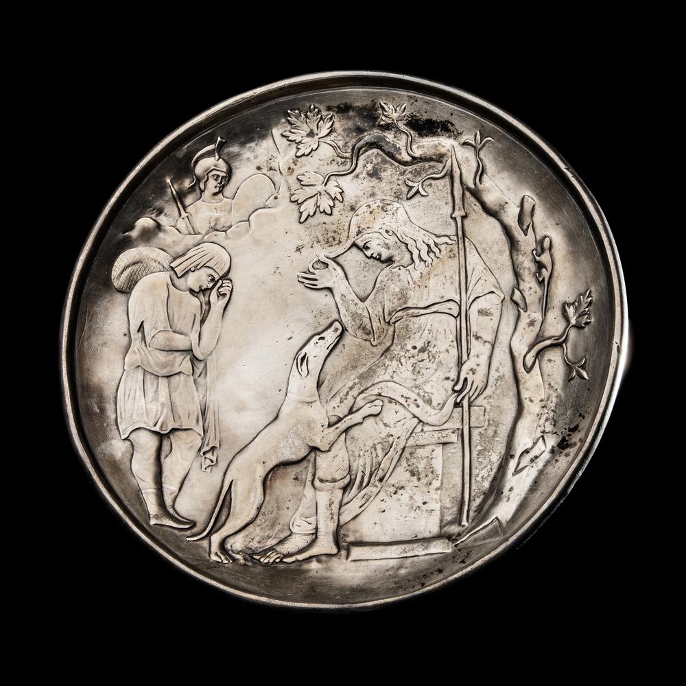 A Byzantine Silver Plate