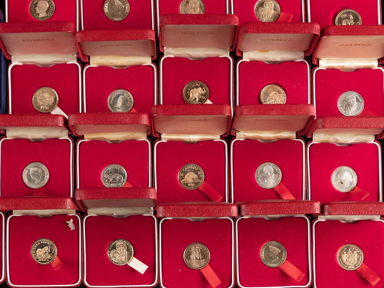 [GREAT BRITAIN] A Collection of Fantasy Issue Coins Relating to Edward VII and Queen Victoria