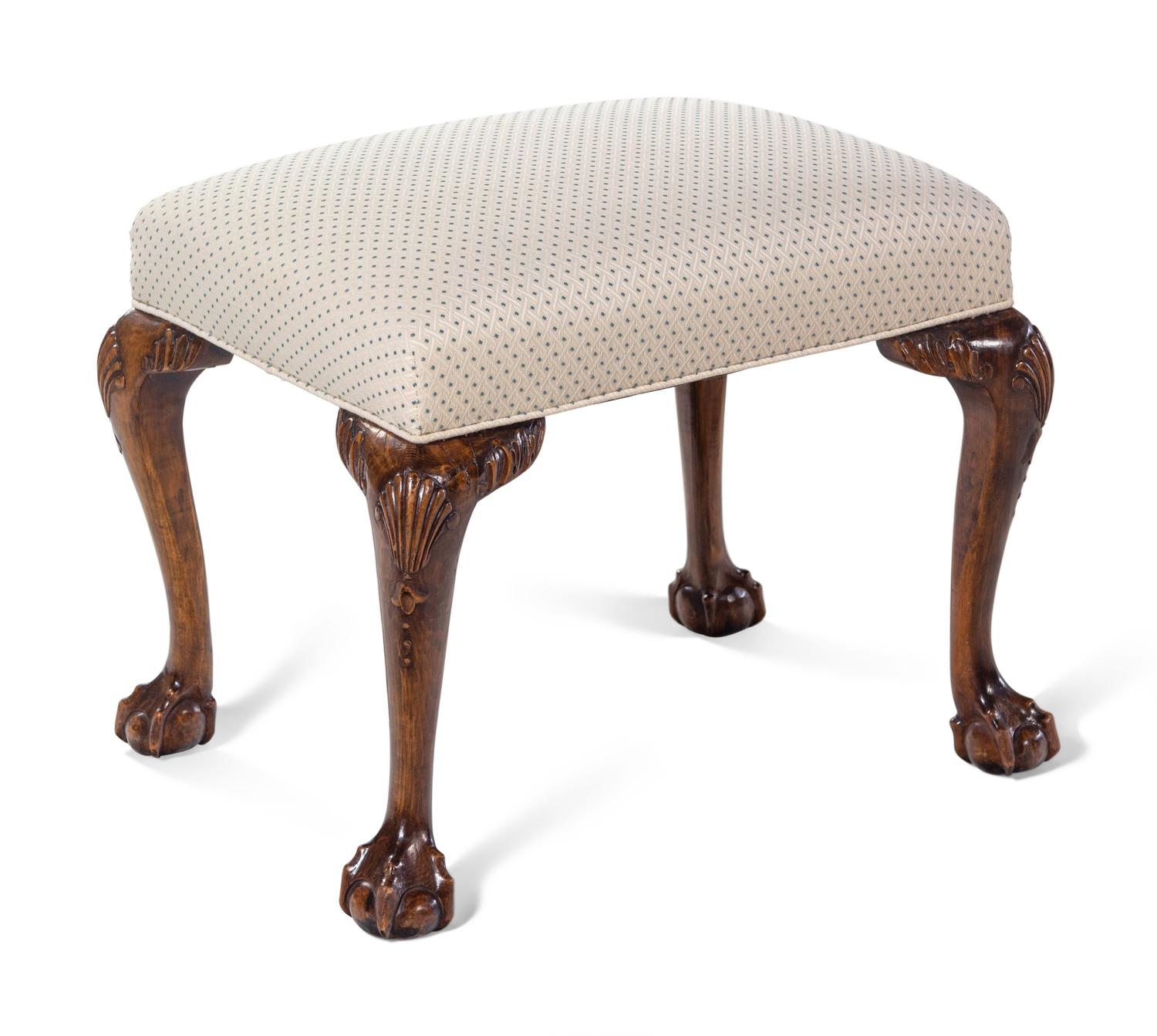 A George I Style Mahogany Stool