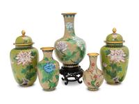 14 Chinese Cloisonné Enamel Articles