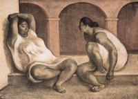 Francisco Zuniga, (Mexican, 1912-1998), Coloquio, 1979