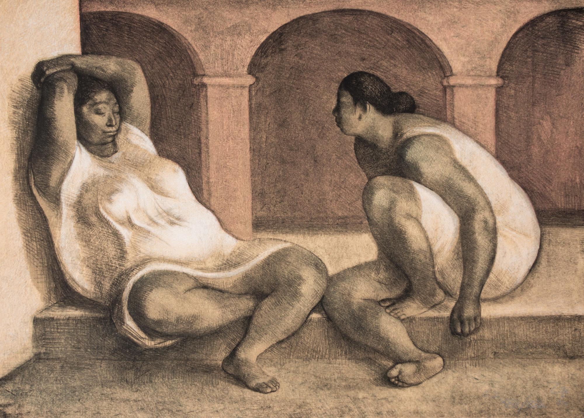 Francisco Zuniga, (Mexican, 1912-1998), Coloquio, 1979