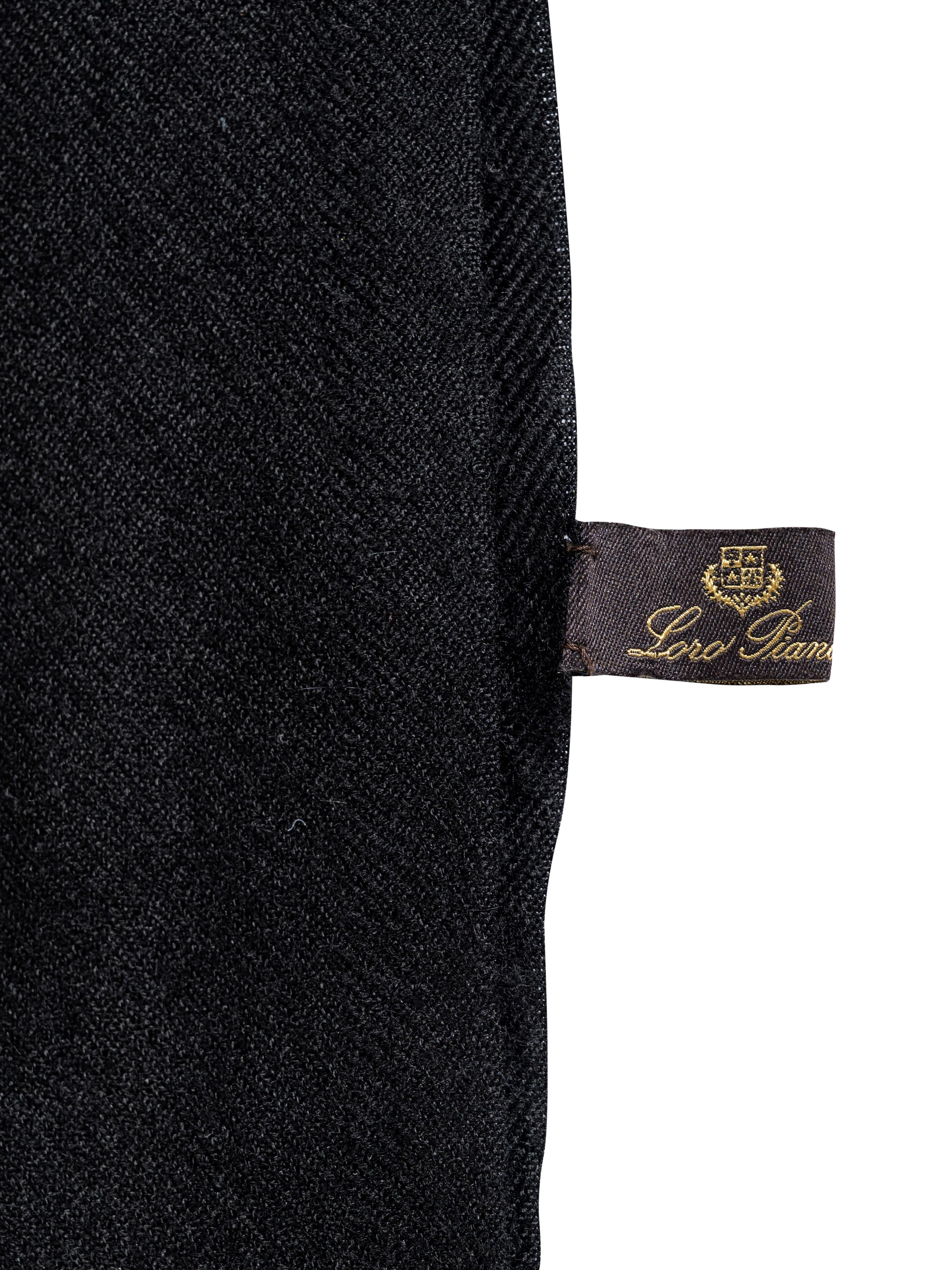 Eight Designer Shawls and Scarves: One Giorgio Armani, Two Hermès, and Five Loro Piana