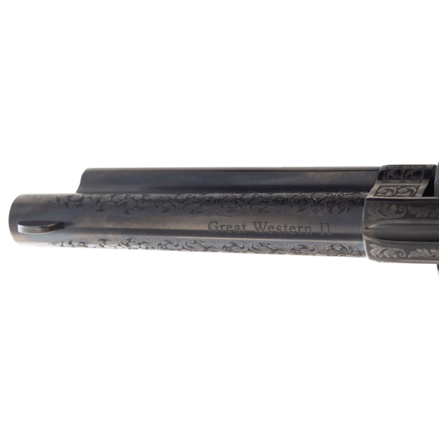 *Pietta Great Western II Engraved Reproduction Single Action Army in Box