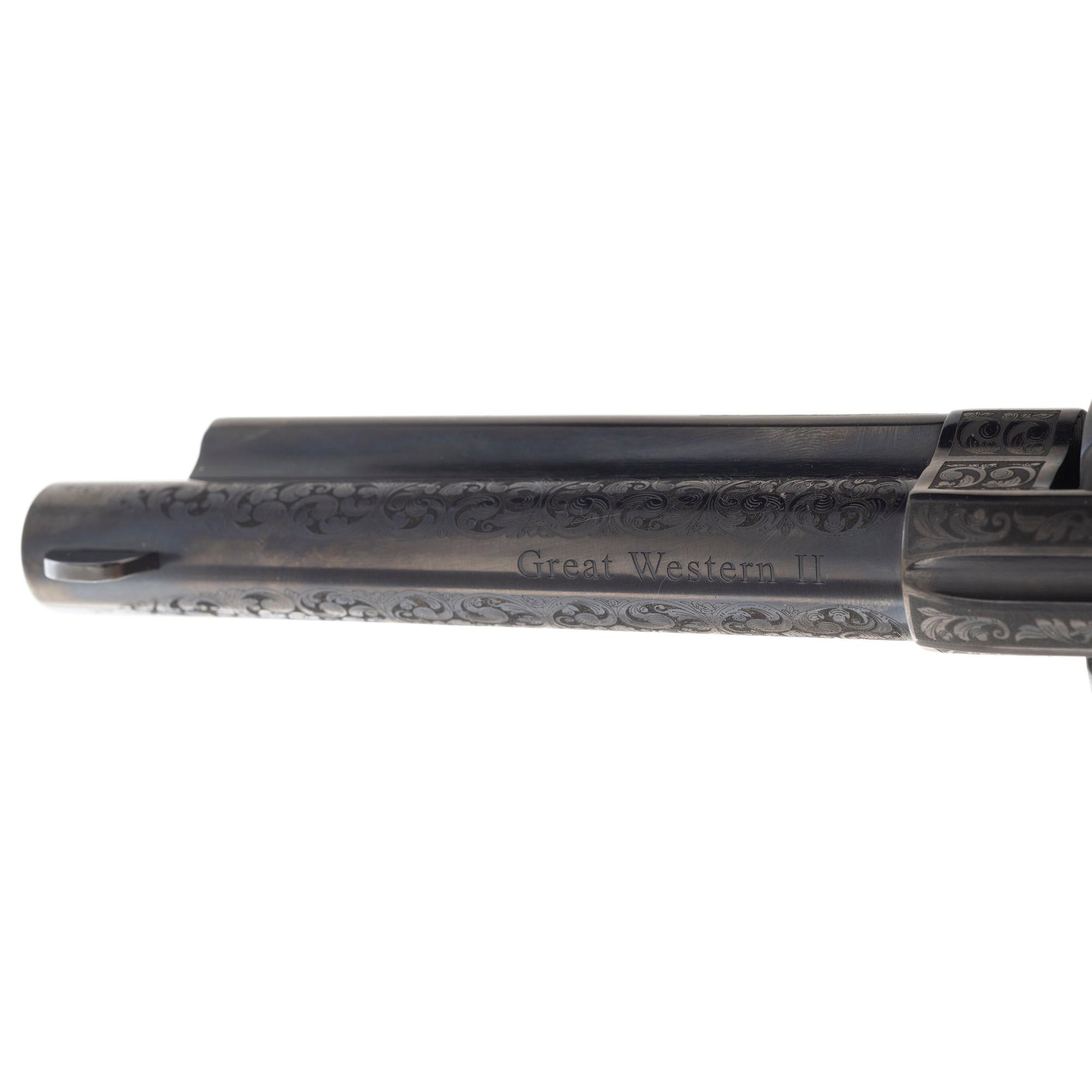 *Pietta Great Western II Engraved Reproduction Single Action Army in Box