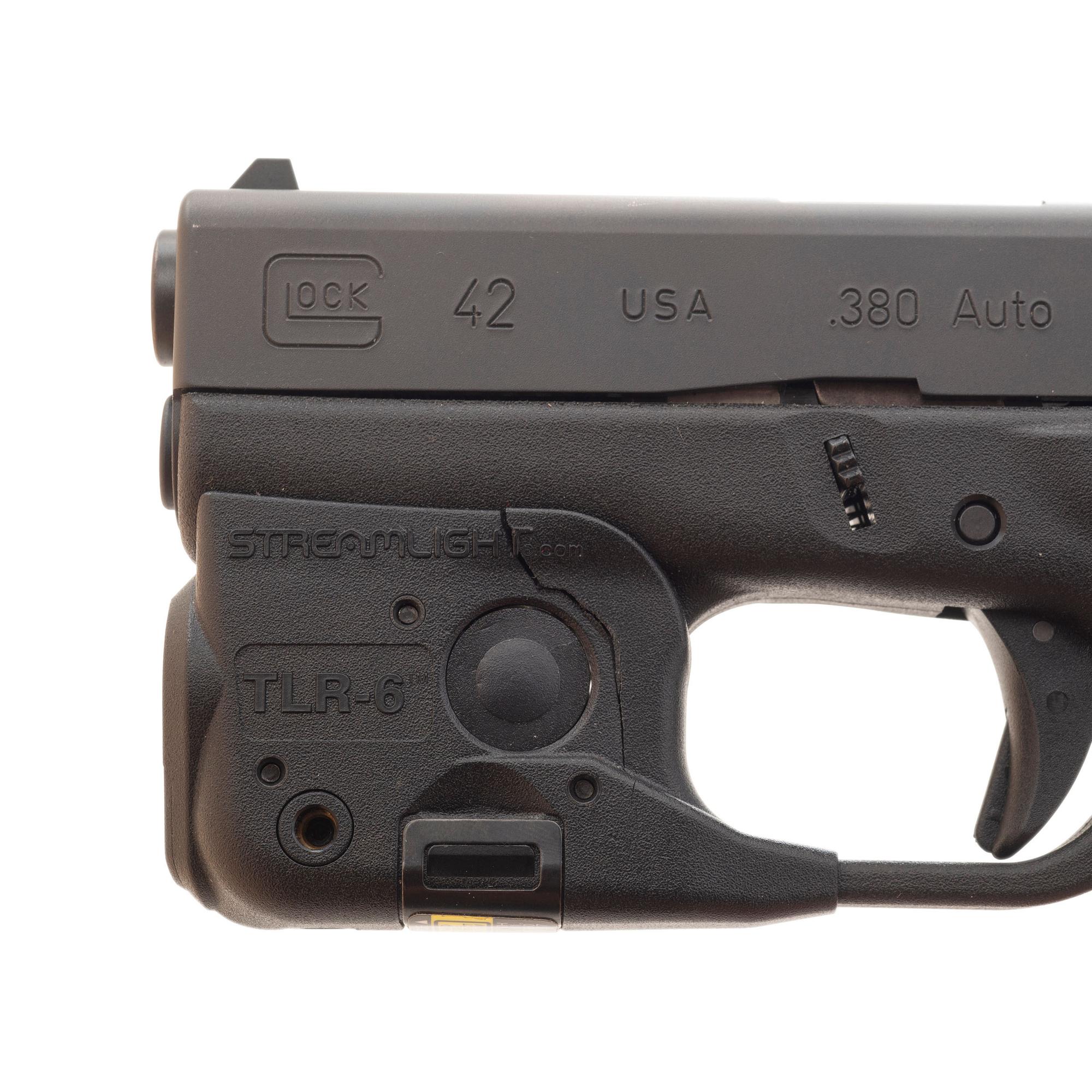 *Glock 42 .380 with Streamlight TLR-6