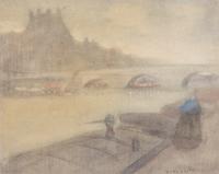 Paris Bridge , 1900