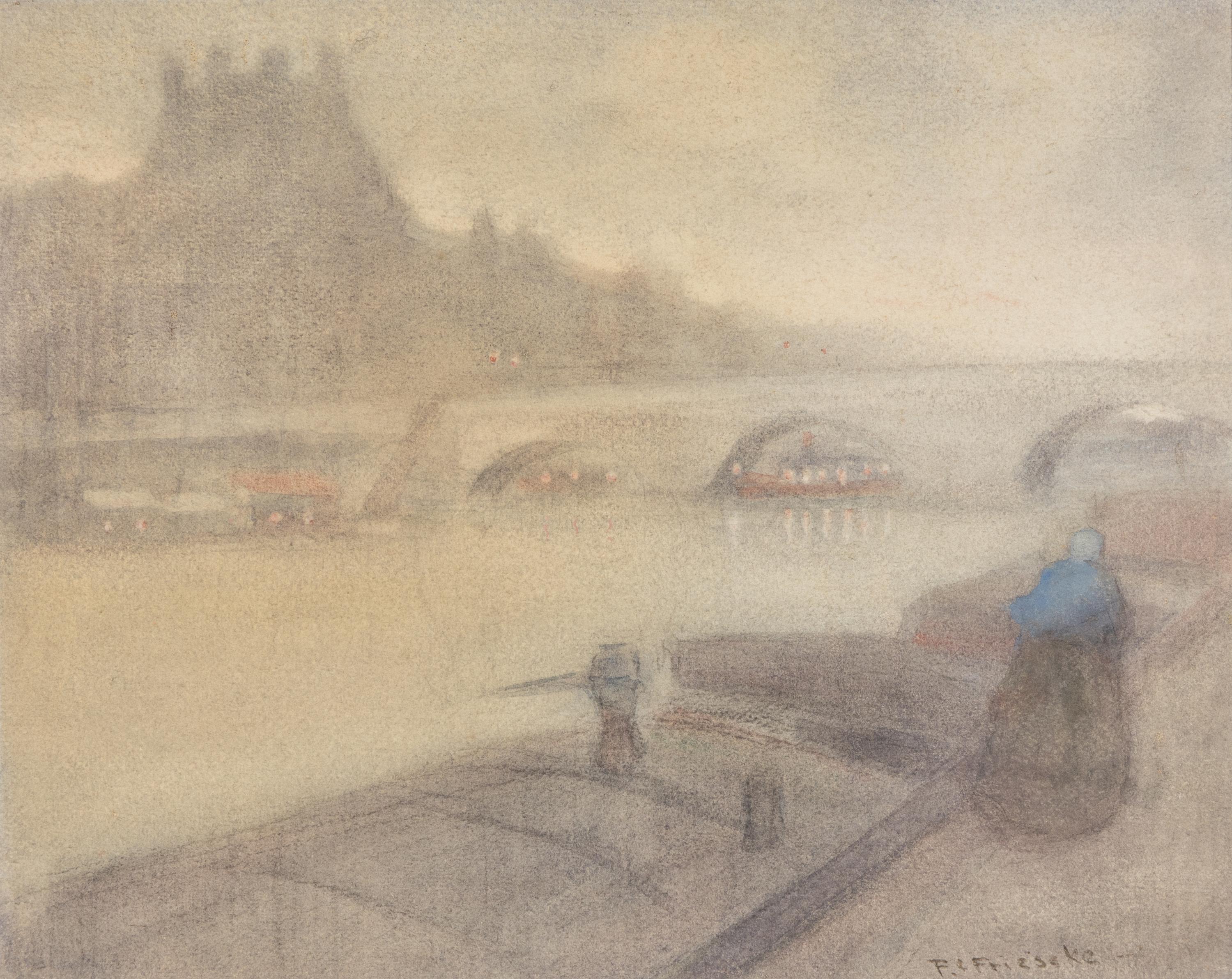 Paris Bridge , 1900