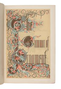 [DESIGN]. A group of 4 works, comprising: