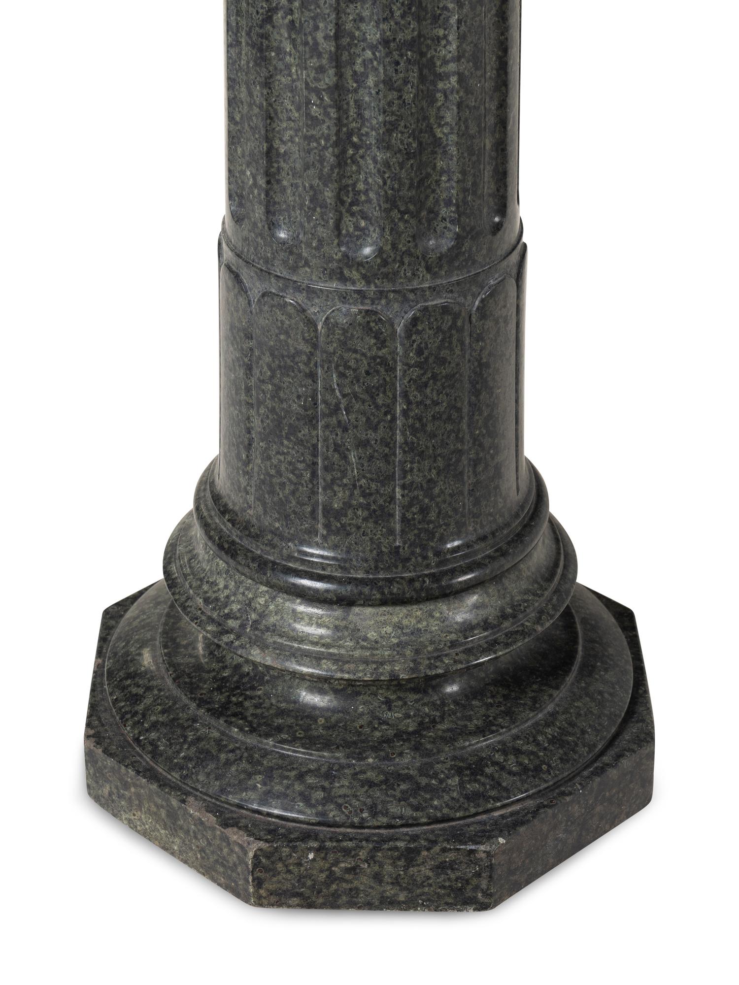 A Continental Marble Pedestal