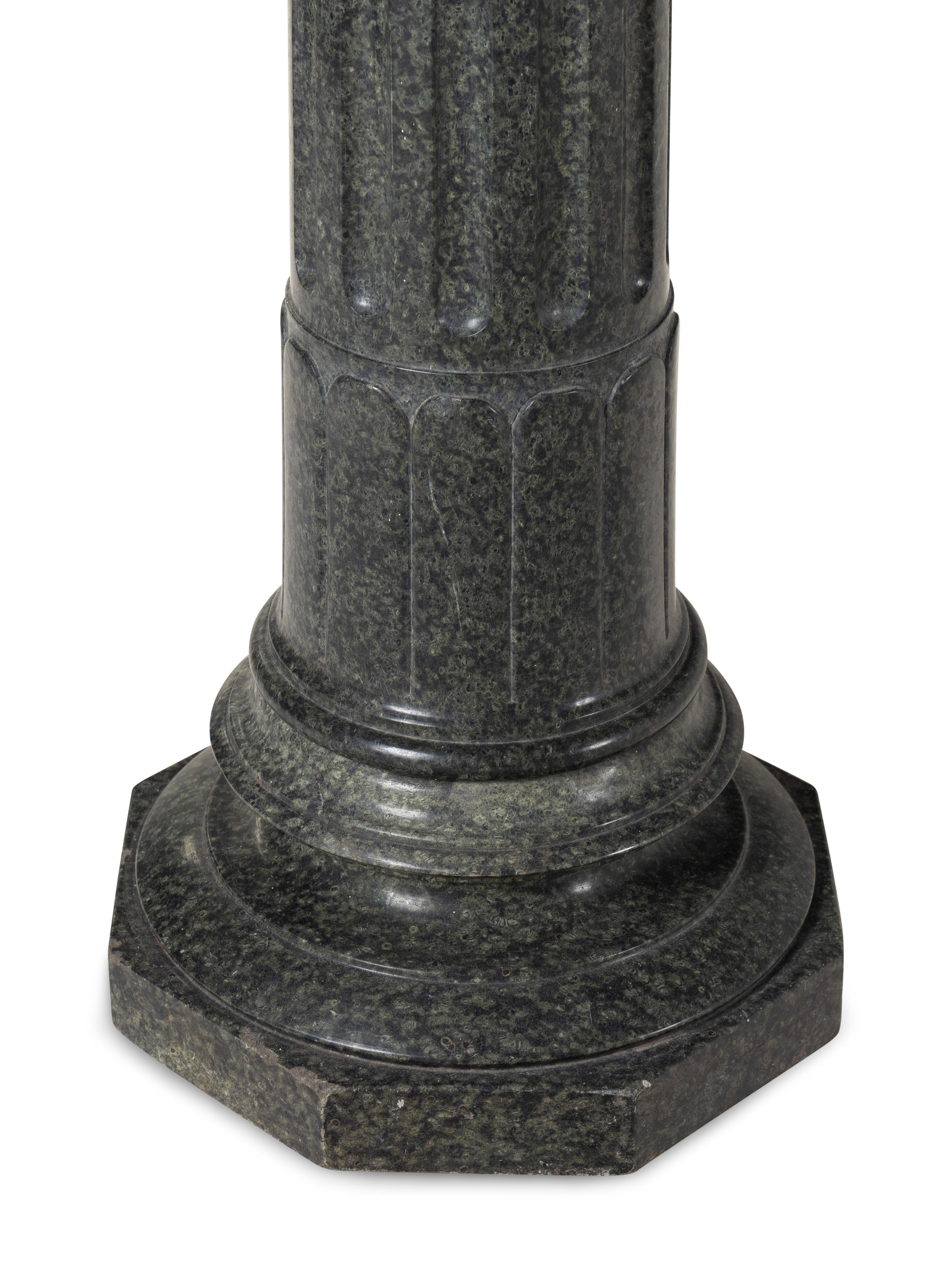 A Continental Marble Pedestal