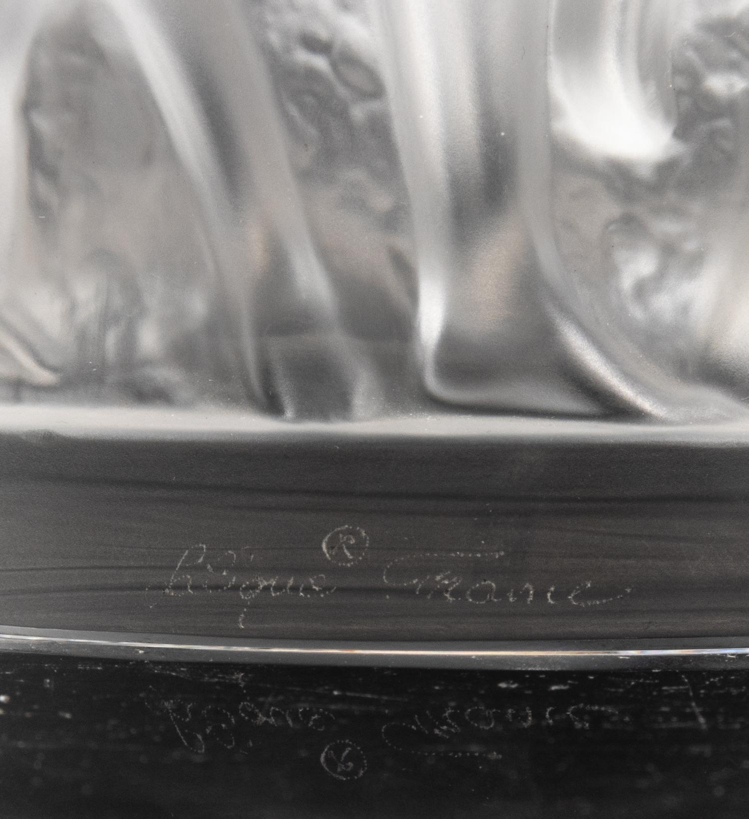 A Lalique Bacchantes Vase