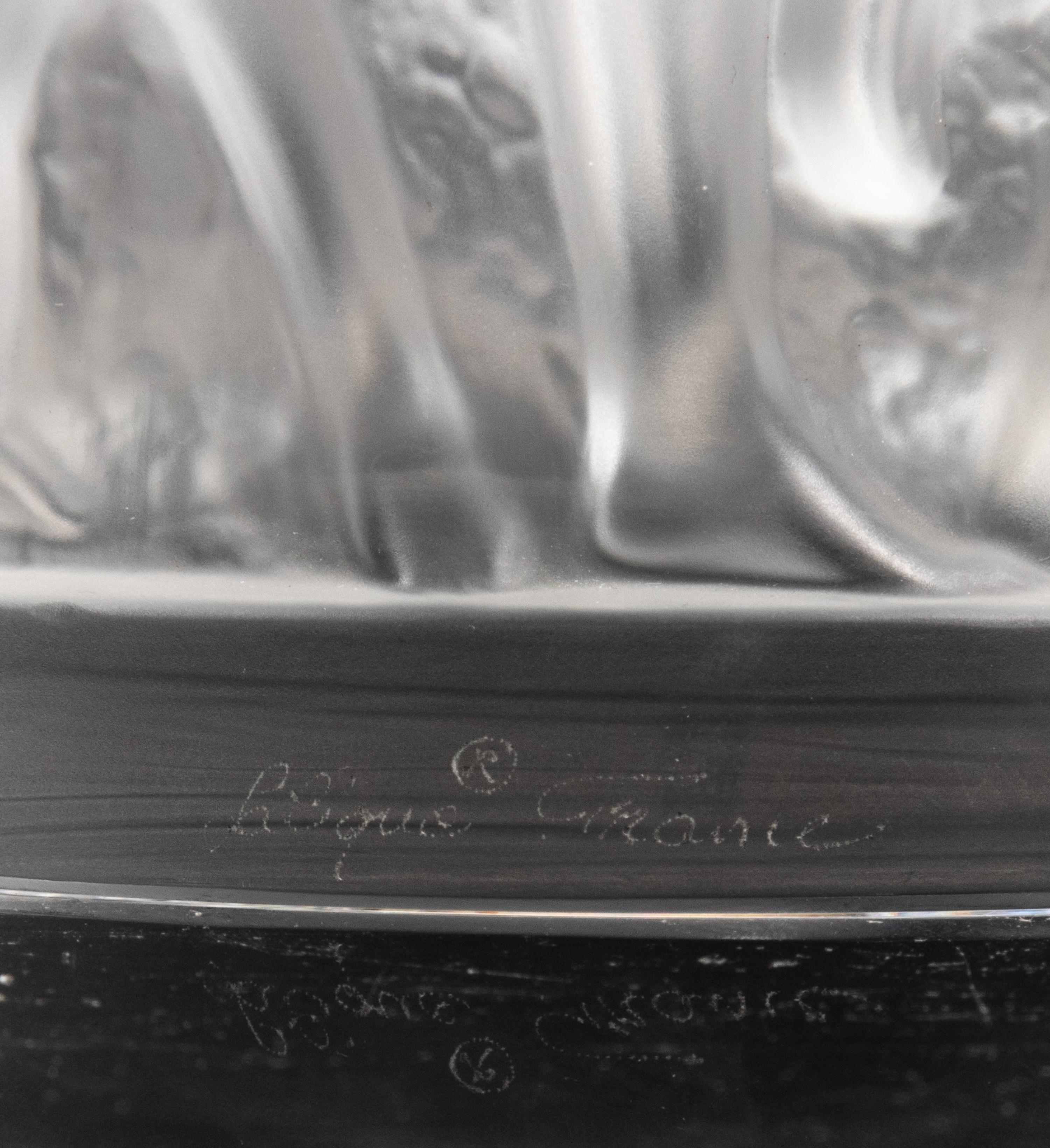 A Lalique Bacchantes Vase