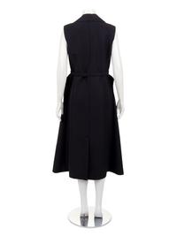 Christian Dior Silk Sleeveless Dress with Belt