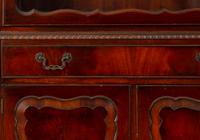A George III Style Mahogany Breakfront Cabinet