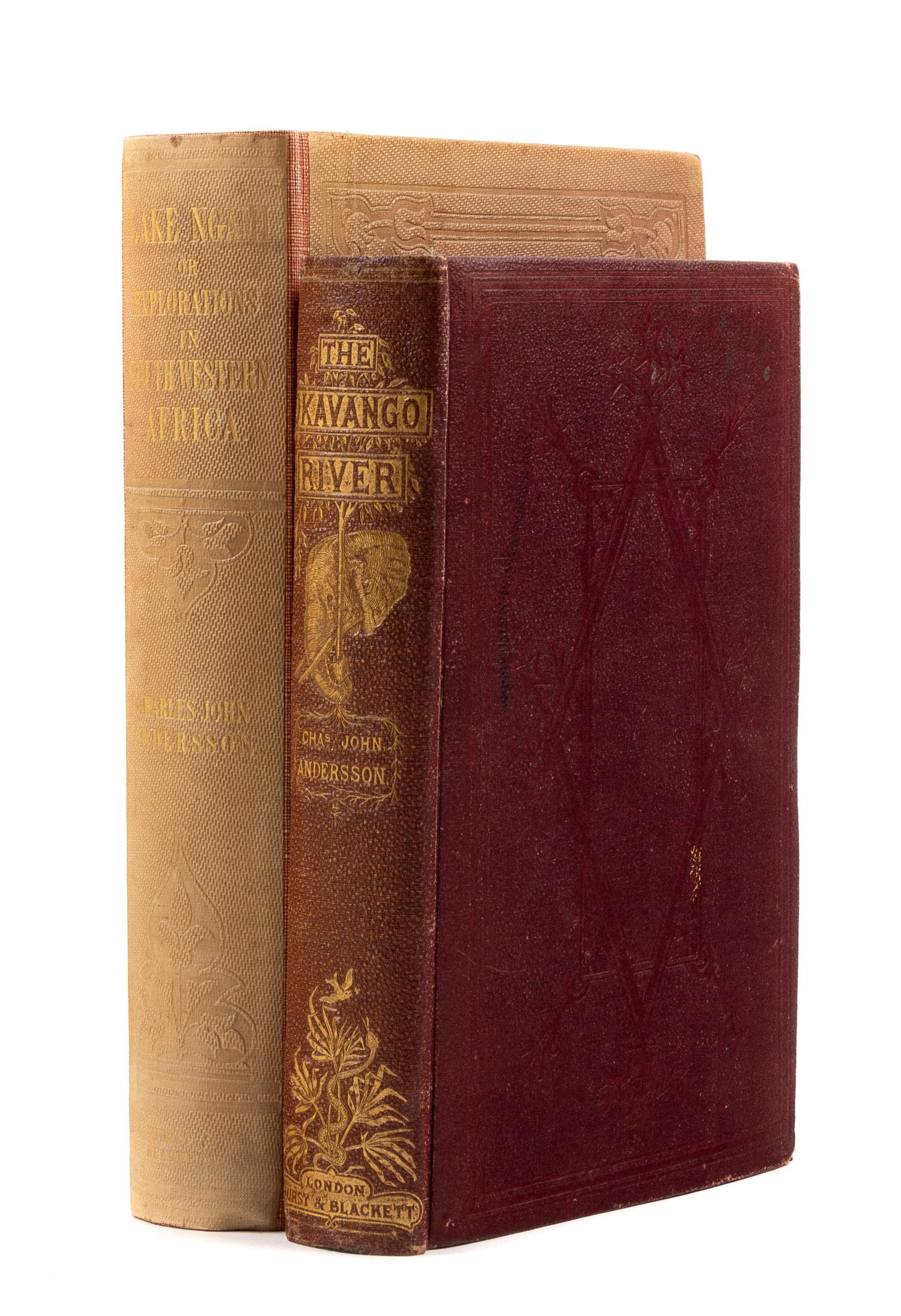 ANDERSSON, Charles John (1827-1867). Lake Ngami; or, Explorations and Discoveries, during four years' wanderings in the wilds of South
