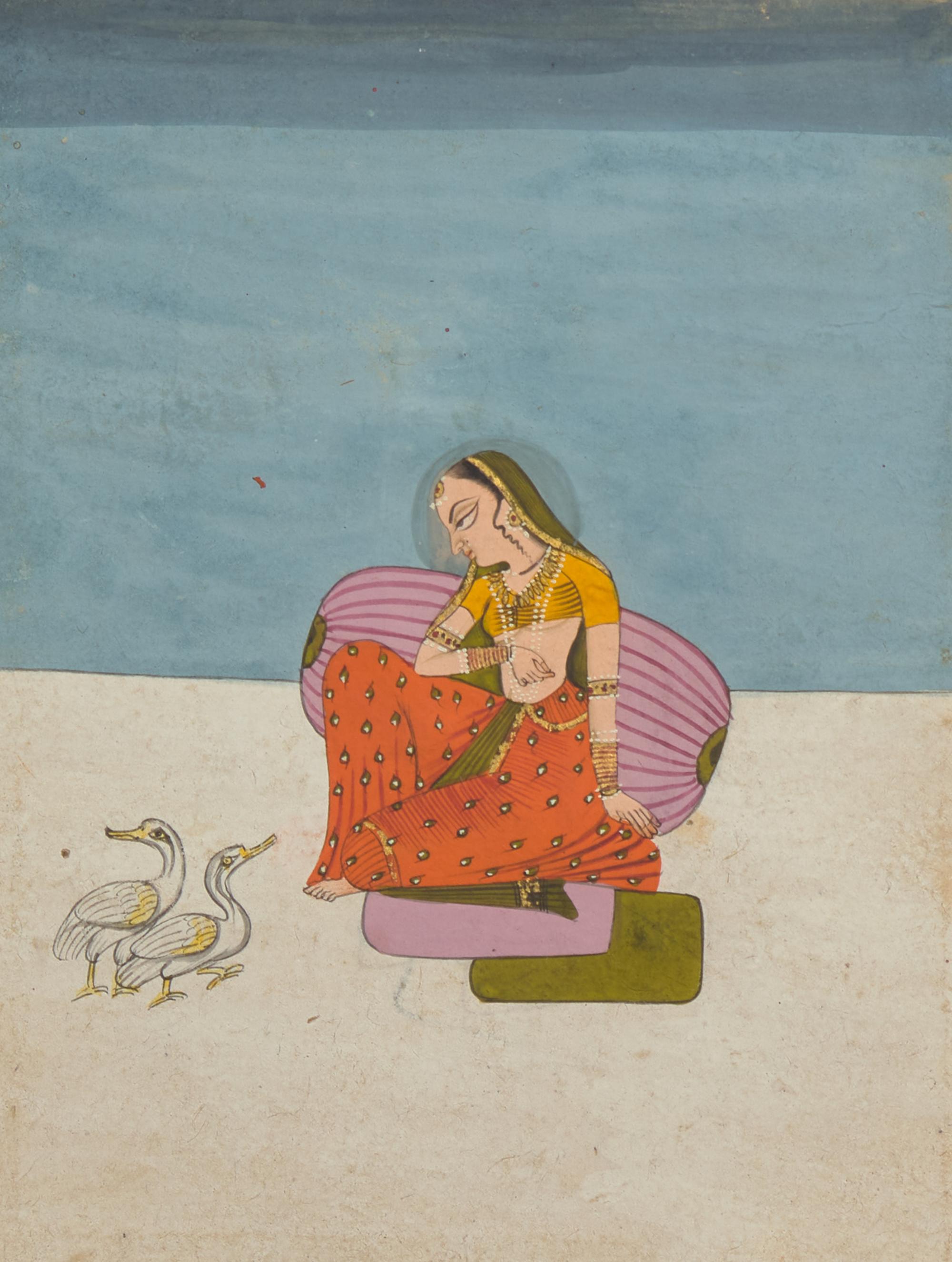 Eleven Indian Miniature Paintings — 印度細密畫一組十一幅