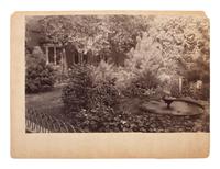Western Americana -- Kansas Photograph of a street scene of Wichita, Kansas. Ca 1880.