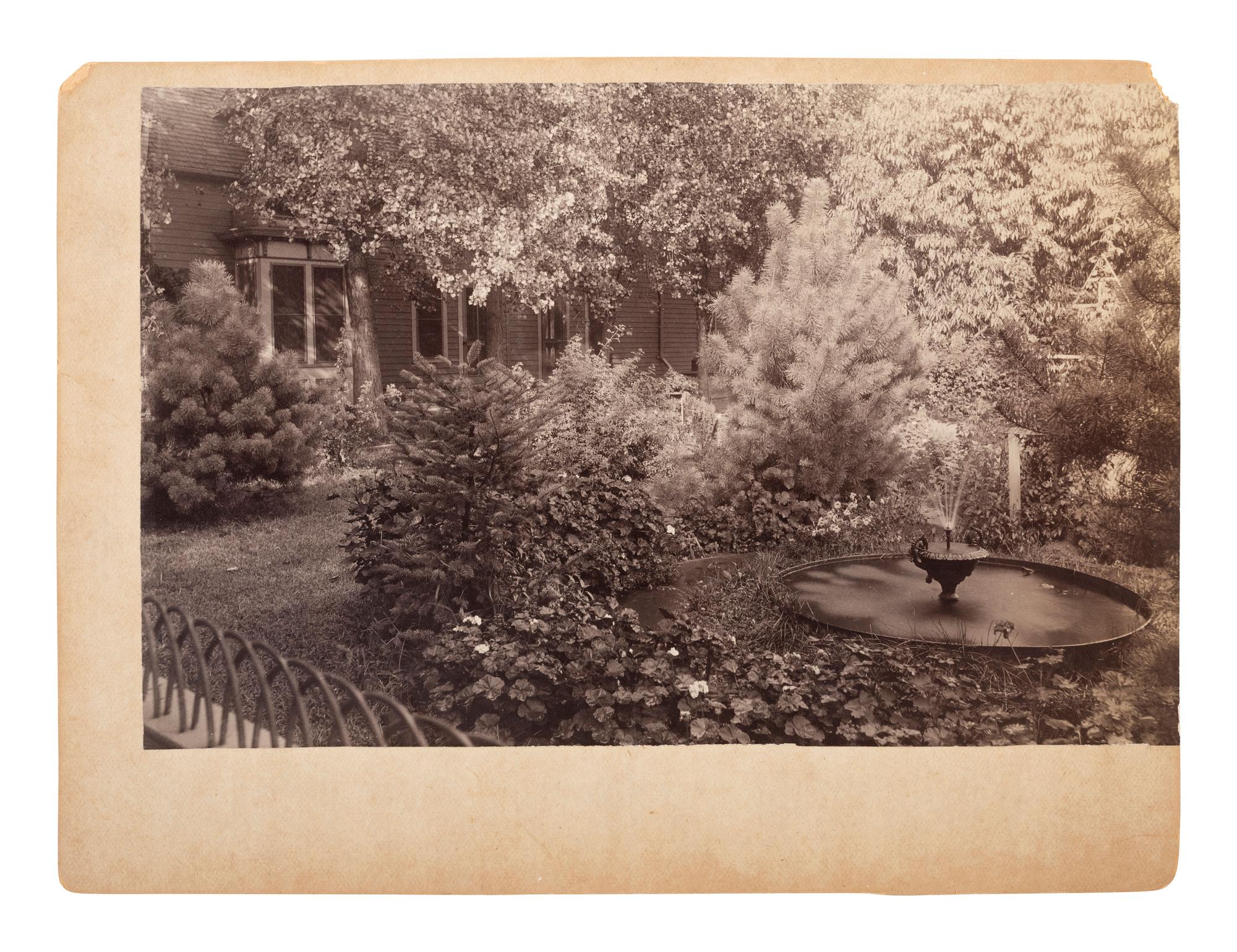 Western Americana -- Kansas Photograph of a street scene of Wichita, Kansas. Ca 1880.
