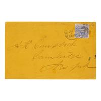 [Women's Rights] Autograph Letter, signed by Susan B. Anthony, 1869, Written on the Stationery of The Revolution : The First Women's Suffrage Periodical