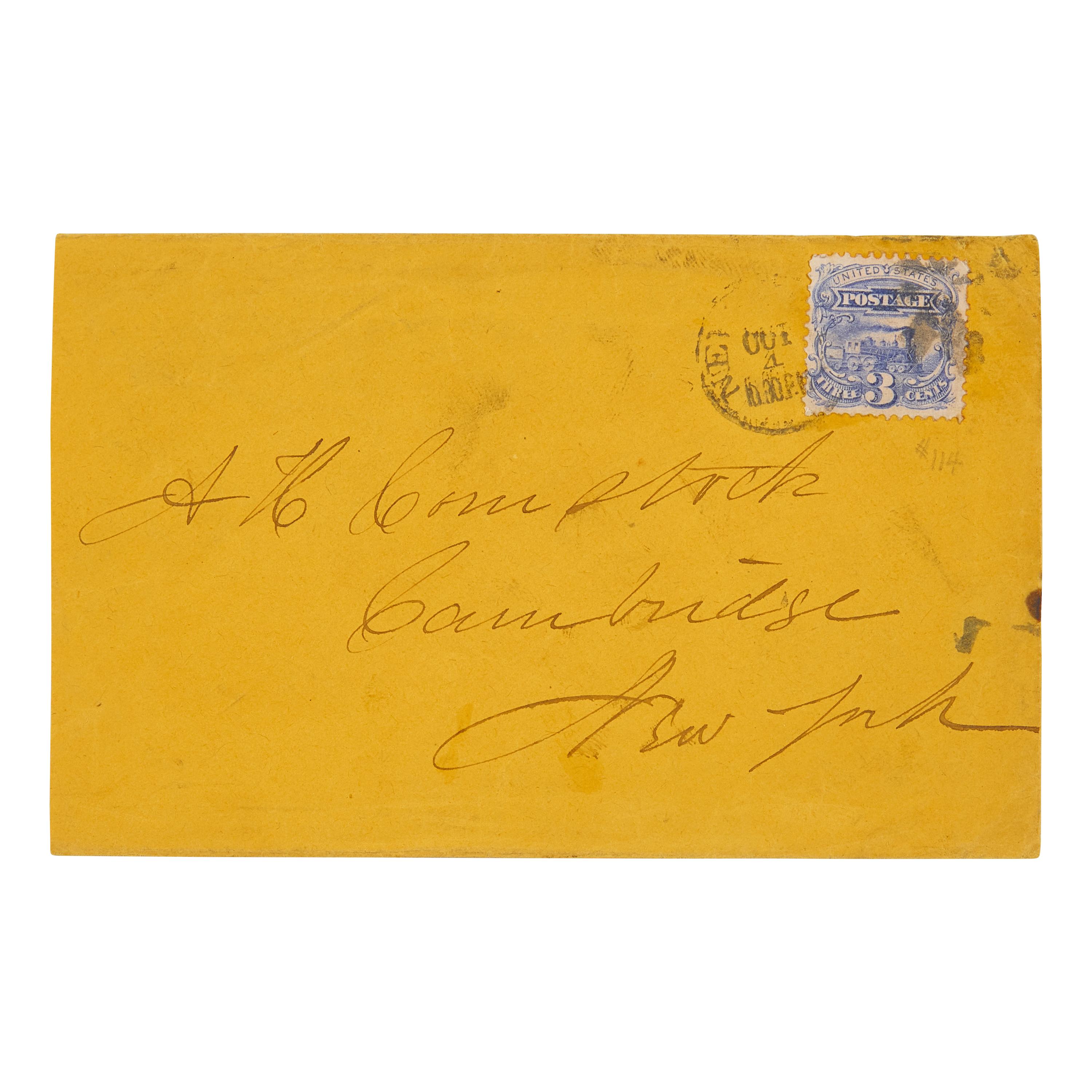 [Women's Rights] Autograph Letter, signed by Susan B. Anthony, 1869, Written on the Stationery of The Revolution : The First Women's Suffrage Periodical