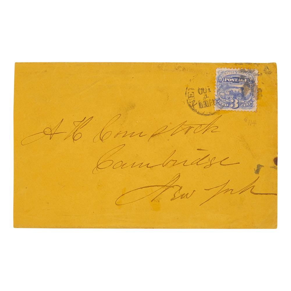 [Women's Rights] Autograph Letter, signed by Susan B. Anthony, 1869, Written on the Stationery of The Revolution : The First Women's Suffrage Periodical