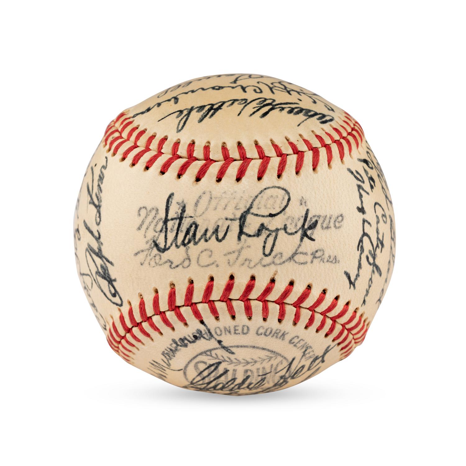 A 1949 Pittsburgh Pirates Team Signed Autograph Baseball (Beckett Authentication Services)