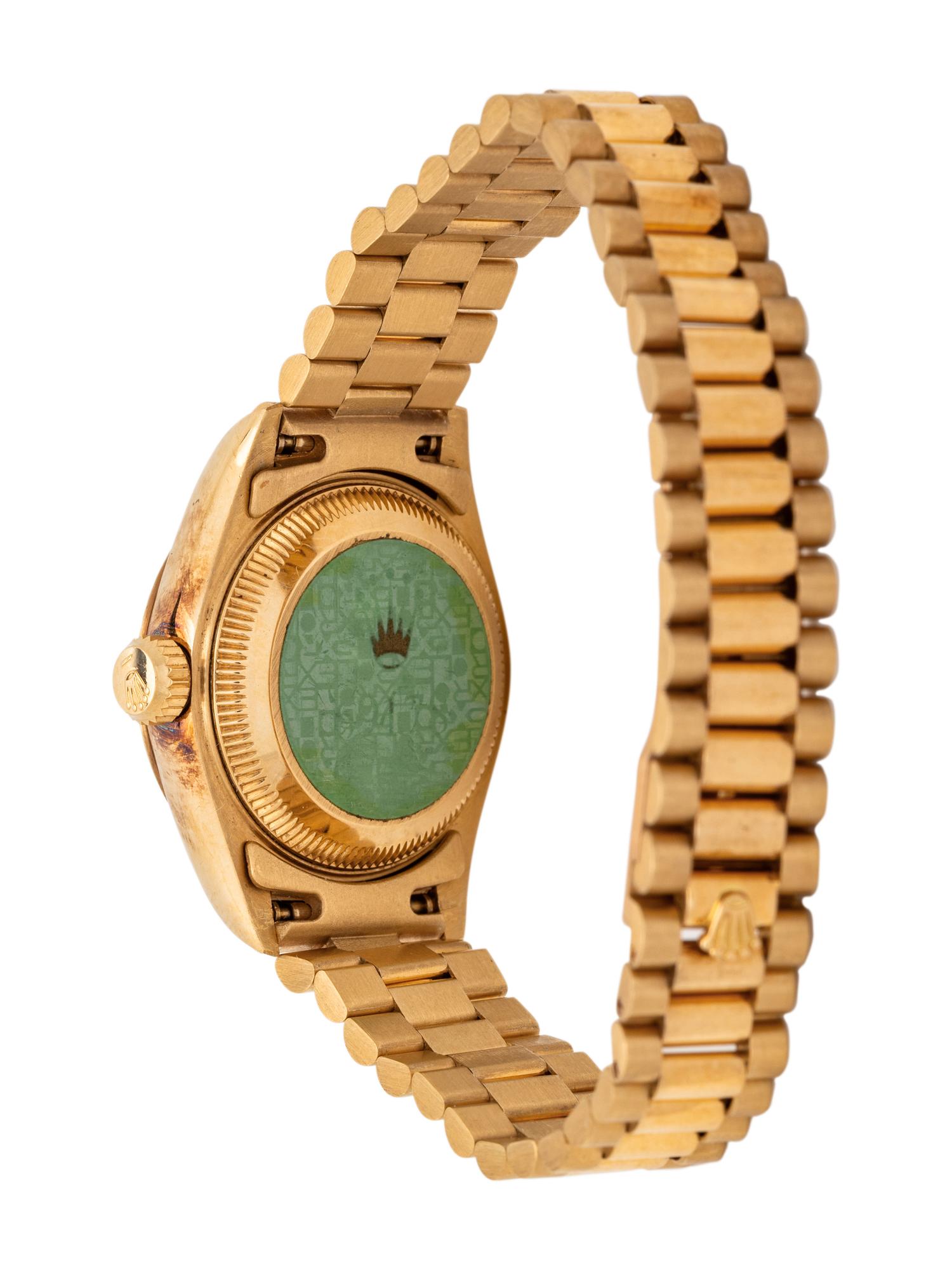 ROLEX, REF. 69178 18K YELLOW GOLD 'DATEJUST' WATCH