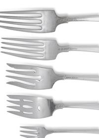 An American Silver Flatware Service