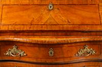 A German or Austrian Walnut Slant-Front Bureau
