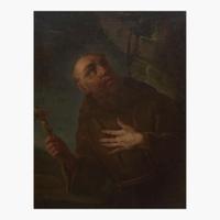 Francesco Capella (Italian, 1711–1784) A Franciscan Saint