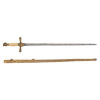 Presentation Horstmann Scabbard to Surgeon Martin Rizer, 72nd PA - Philadelphia Fire Zouaves with Militia Sword