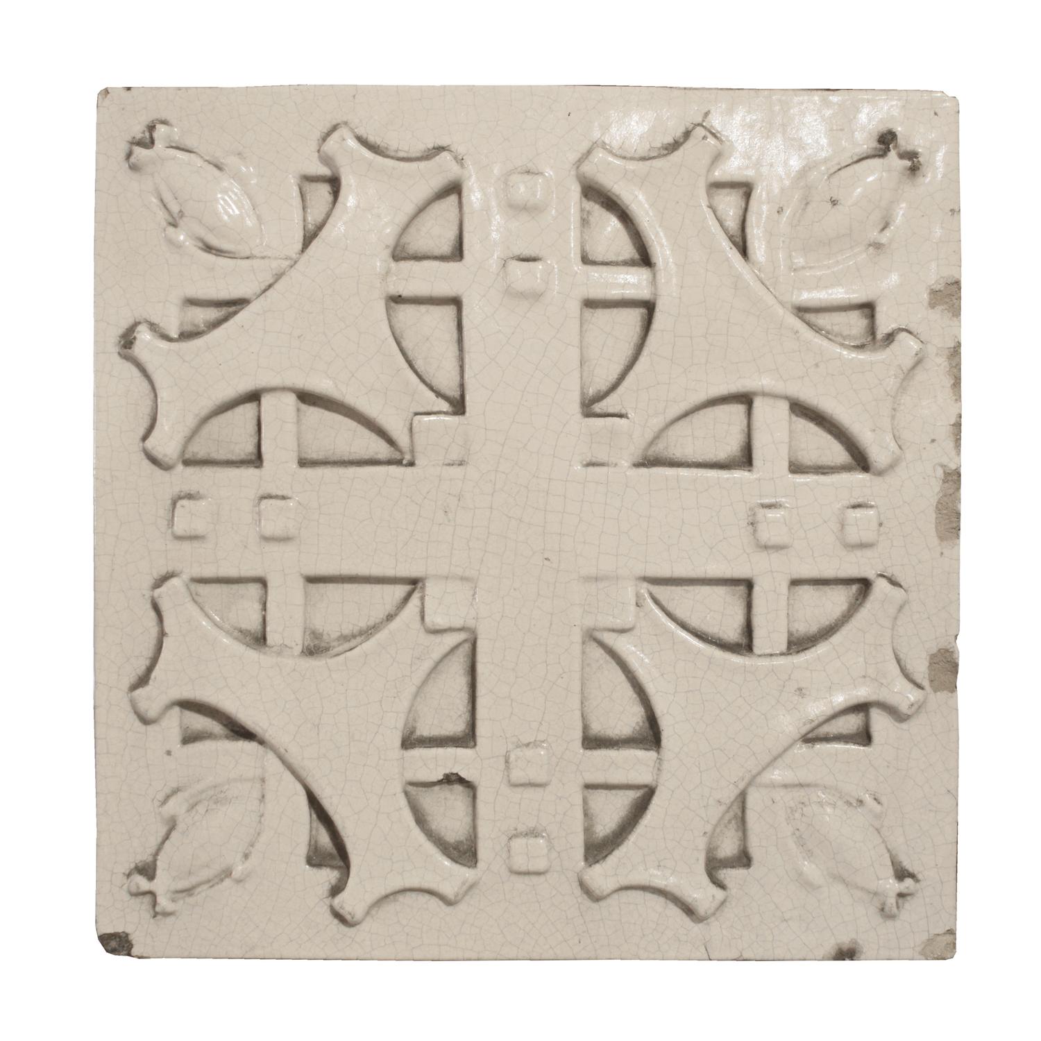 A Glazed Terra Cotta Brick 12.25" W x 5" D x 12.5" H — United States, Circa 1900
