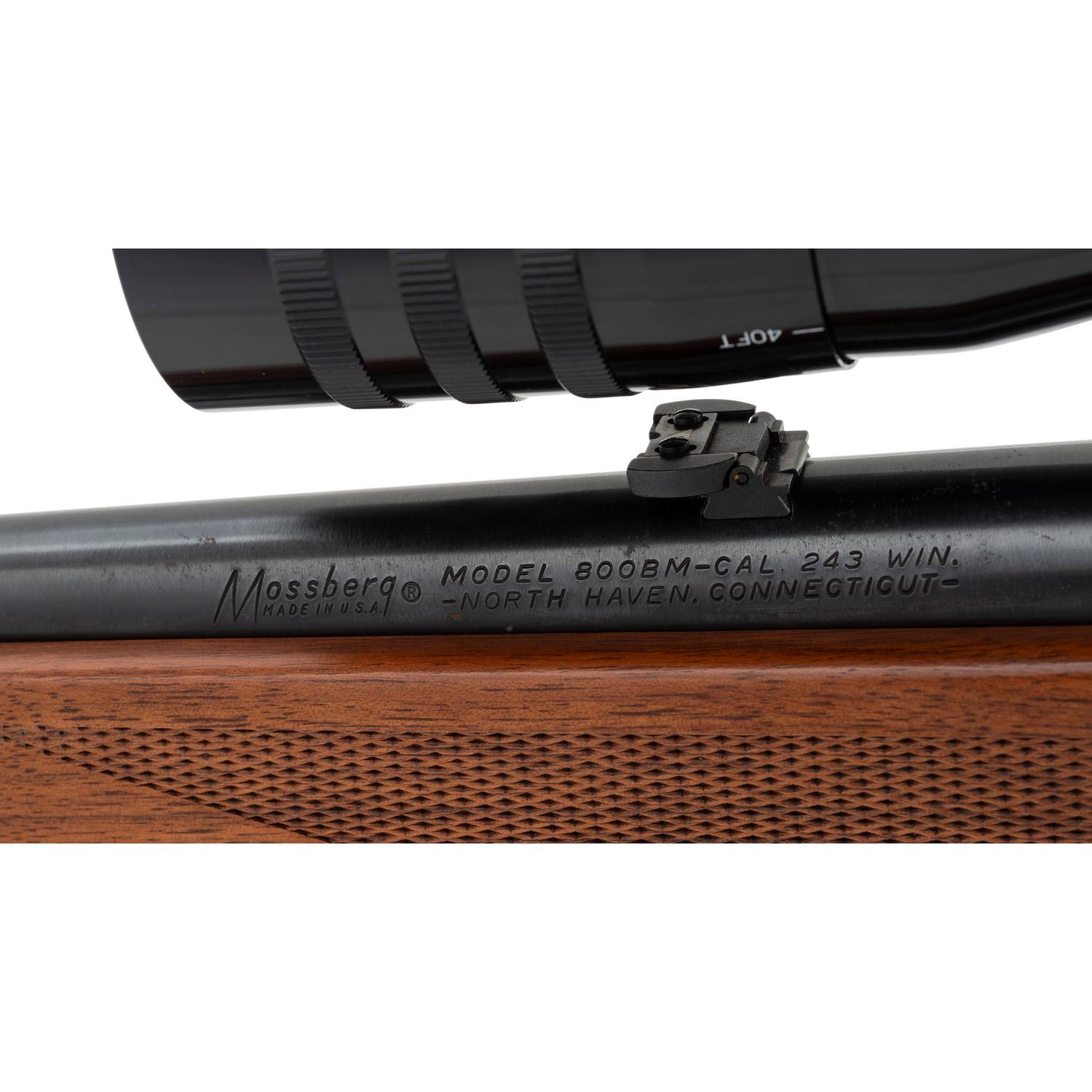 ** Mossberg Model 800BM Rifle with Weaver Scope