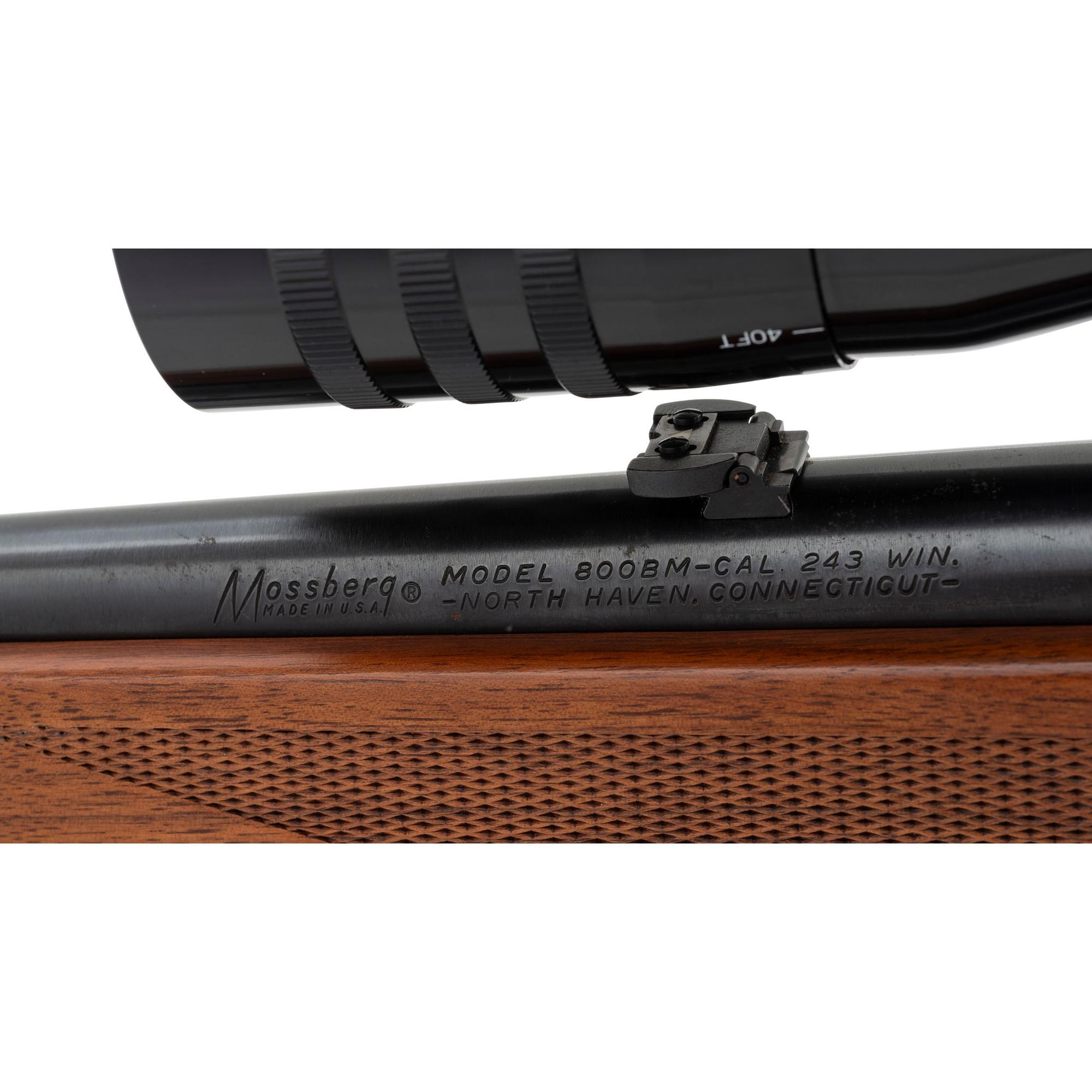 ** Mossberg Model 800BM Rifle with Weaver Scope