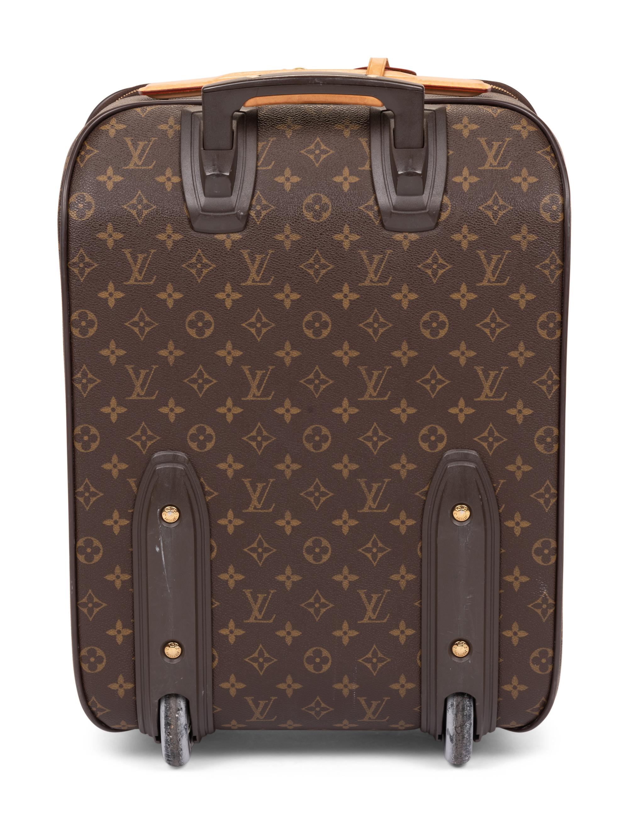 Louis Vuitton Monogram Pegase 45 Rolling Suitcase, 2004