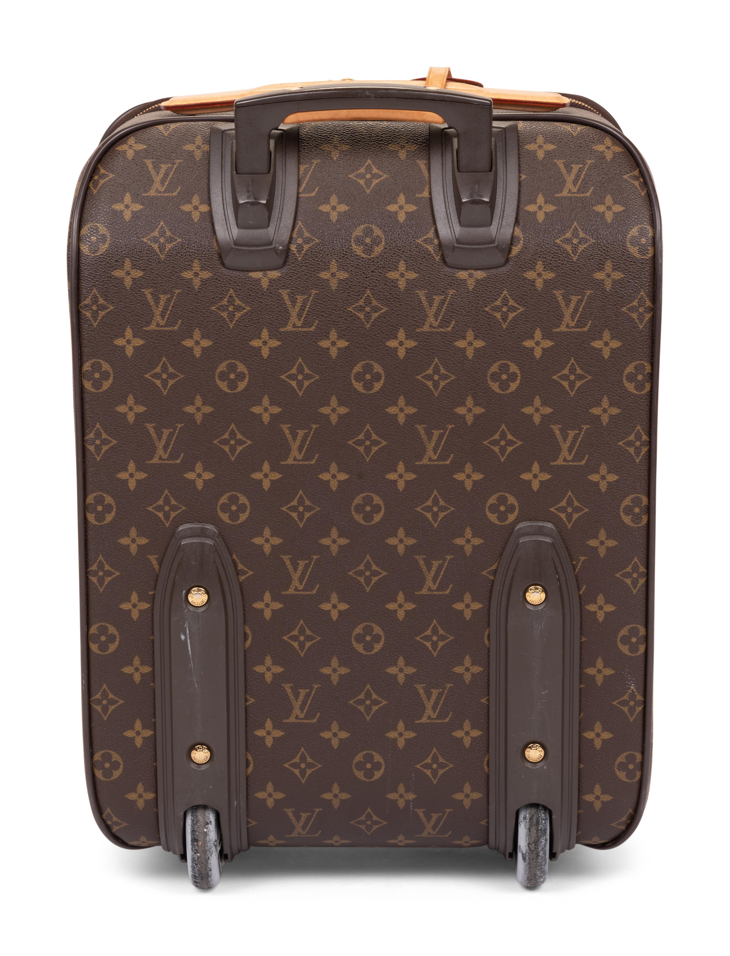 Louis Vuitton Monogram Pegase 45 Rolling Suitcase, 2004