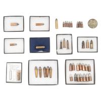 Large Group of Civil War through Indian Wars Cartridges, Mostly for Civil War Carbines