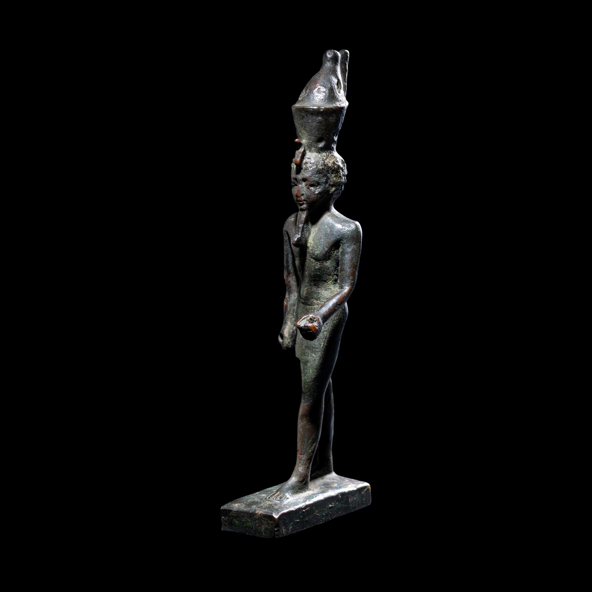 An Egyptian Bronze Neferhotep
