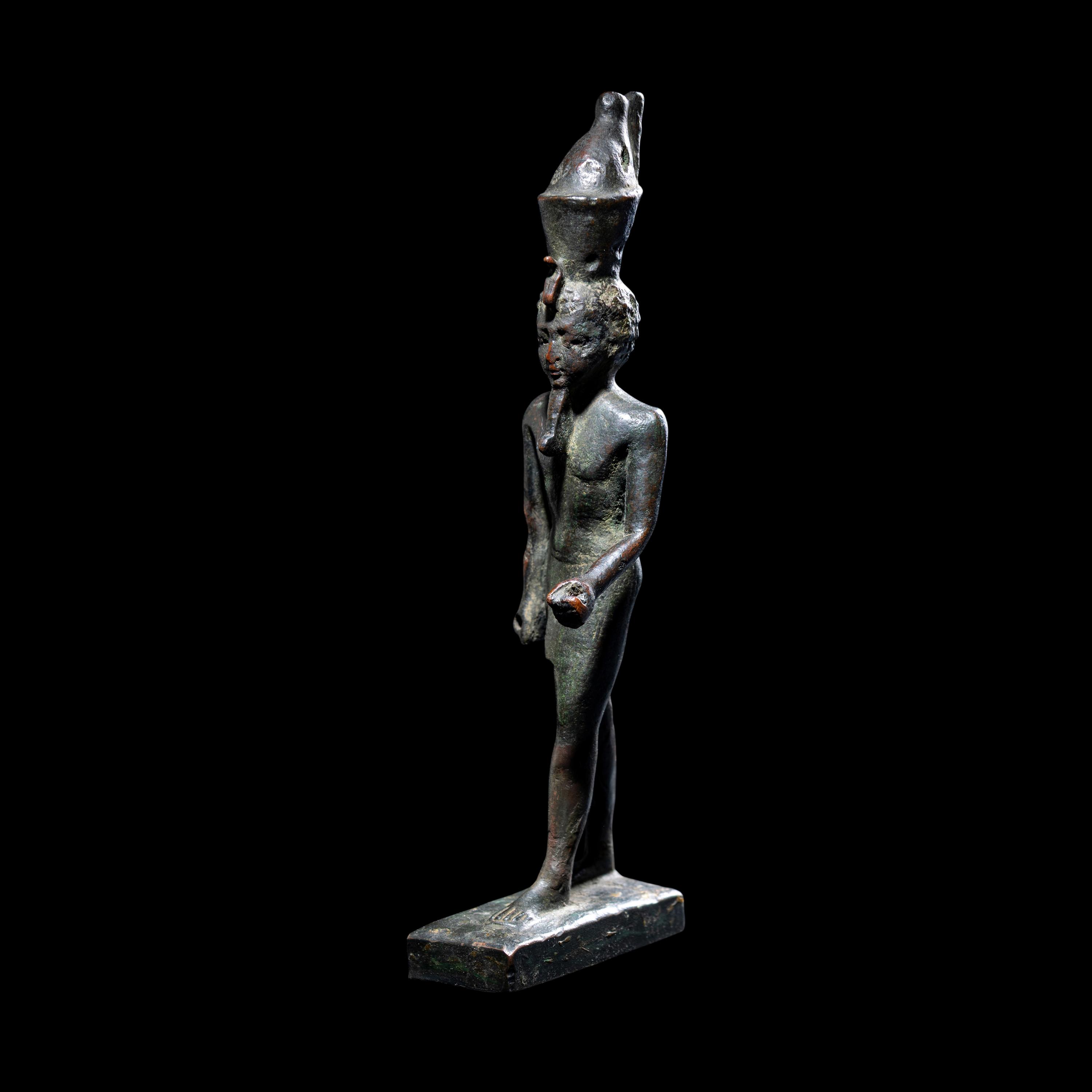 An Egyptian Bronze Neferhotep