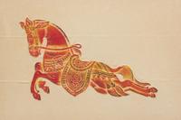 Two Thai Temple Rubbings Height of largest 26 1/2 x width 28 1/4 inches. — 20TH CENTURY